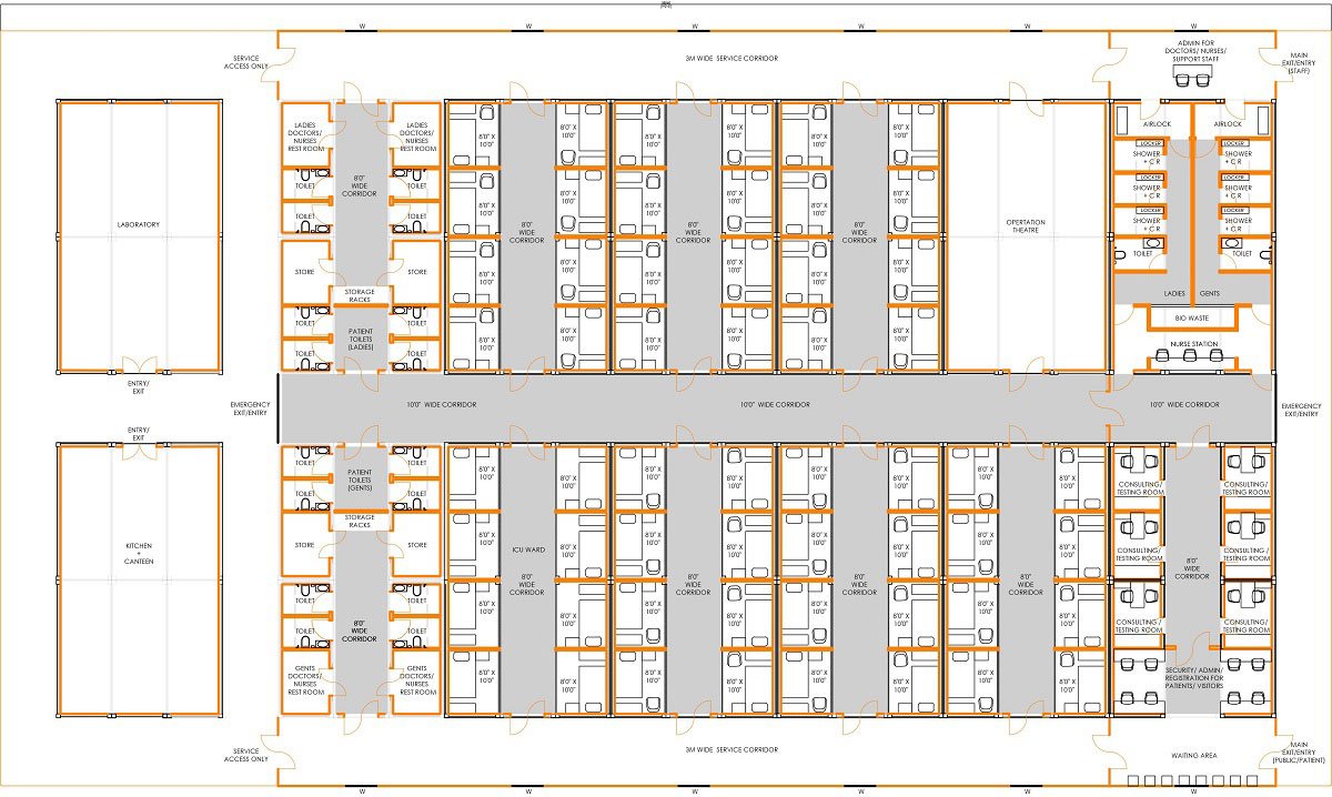 Disaster Management Healthcare Units | KNS Architects
