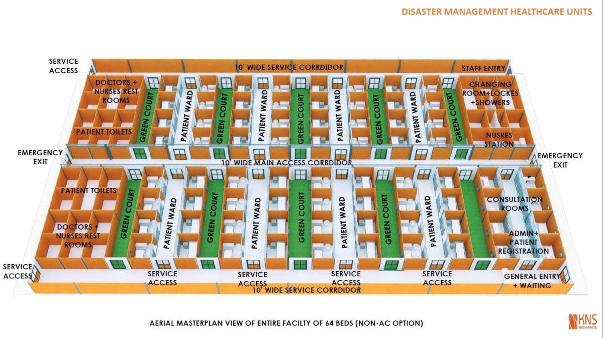 Disaster Management Healthcare Units | KNS Architects