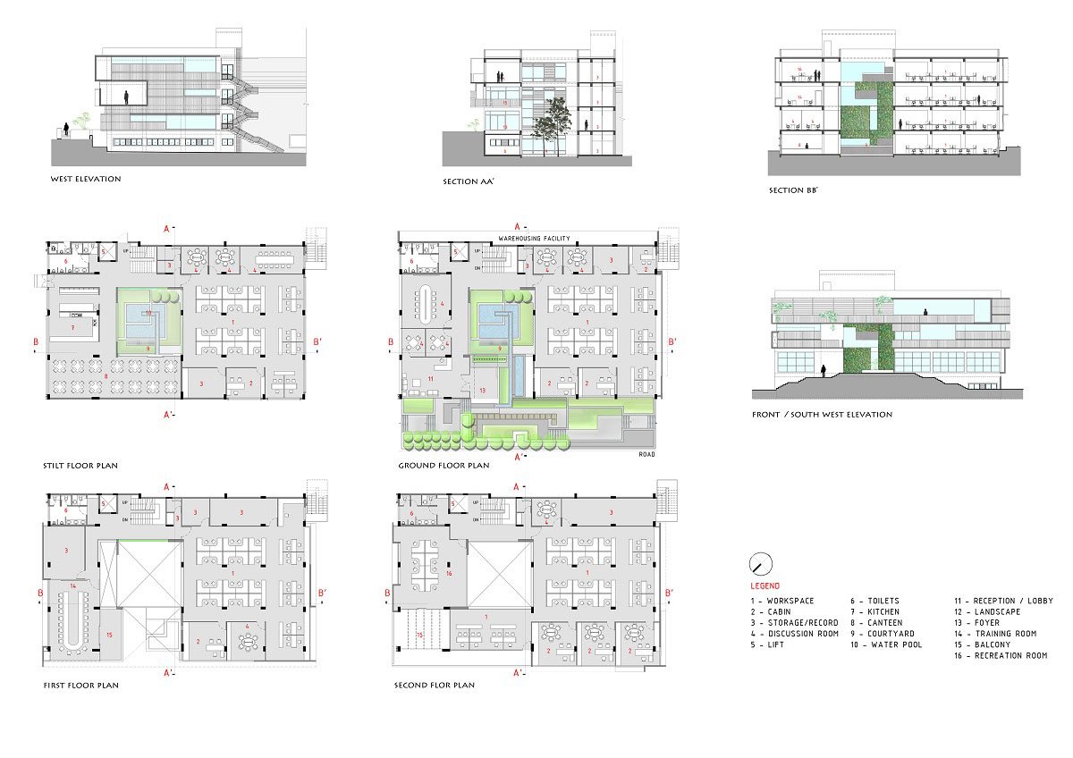 Corporate office for Ajax Fiori India Pvt Ltd | Funktion design