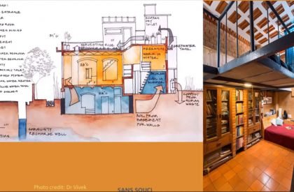 Brown with blue is green