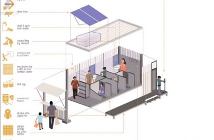 Brown with blue is green