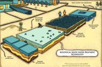 Brown with blue is green