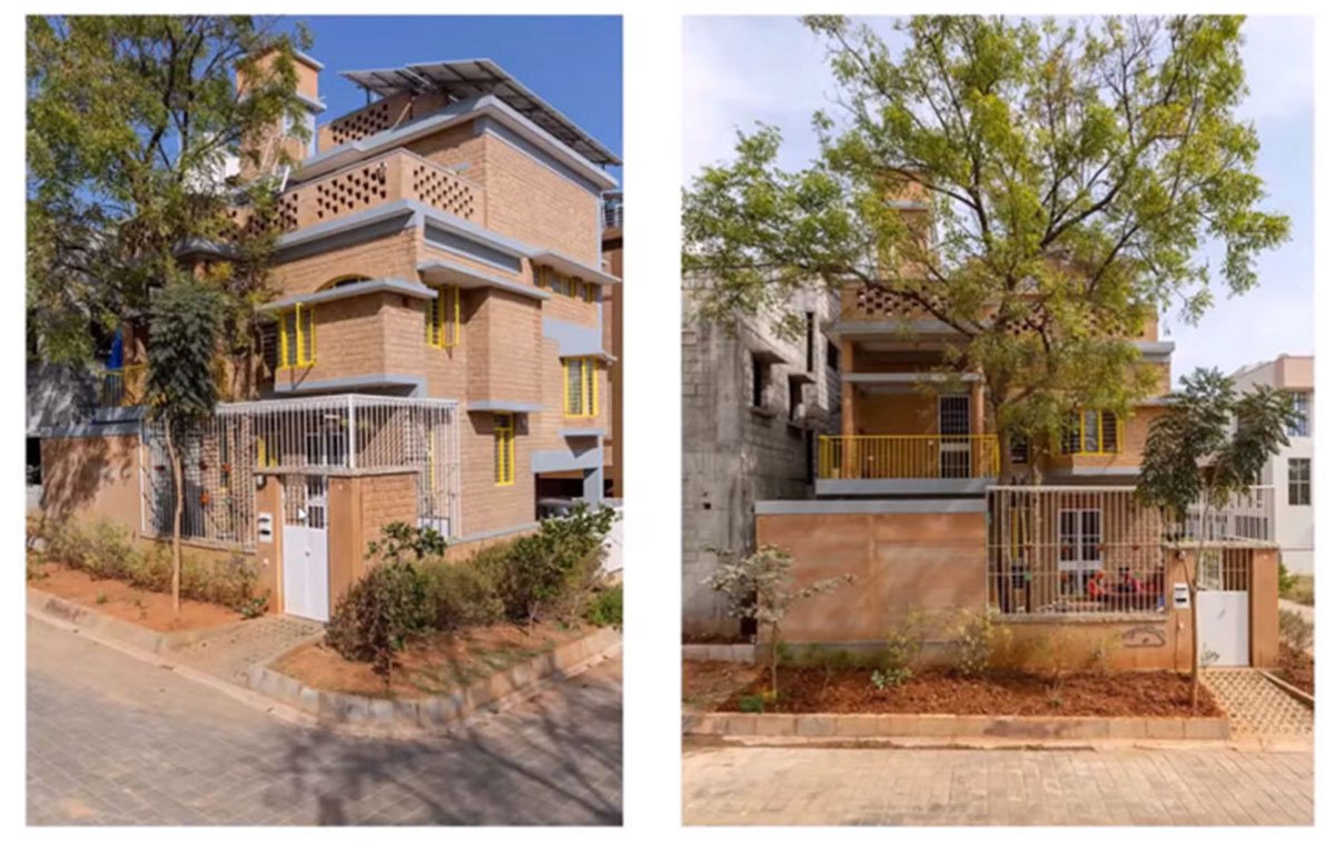 Brown with blue is green