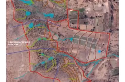 Brown with blue is green