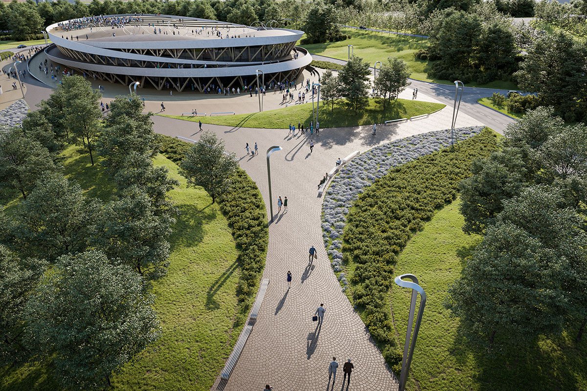 Prishtina Sports Hall | ENOTA Architects + OUD Architecture