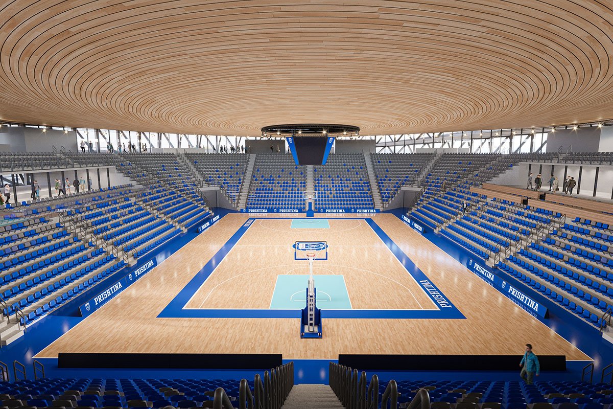 Prishtina Sports Hall | ENOTA Architects + OUD Architecture