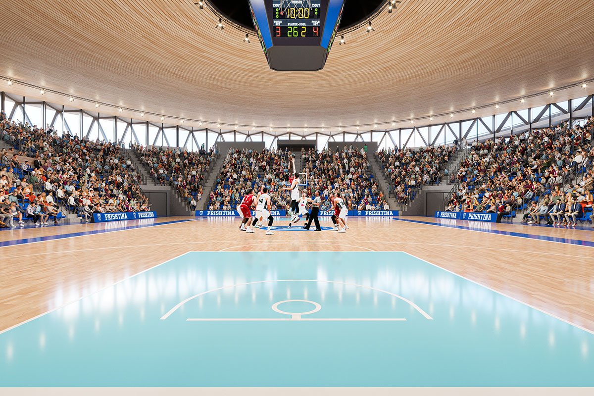Prishtina Sports Hall | ENOTA Architects + OUD Architecture