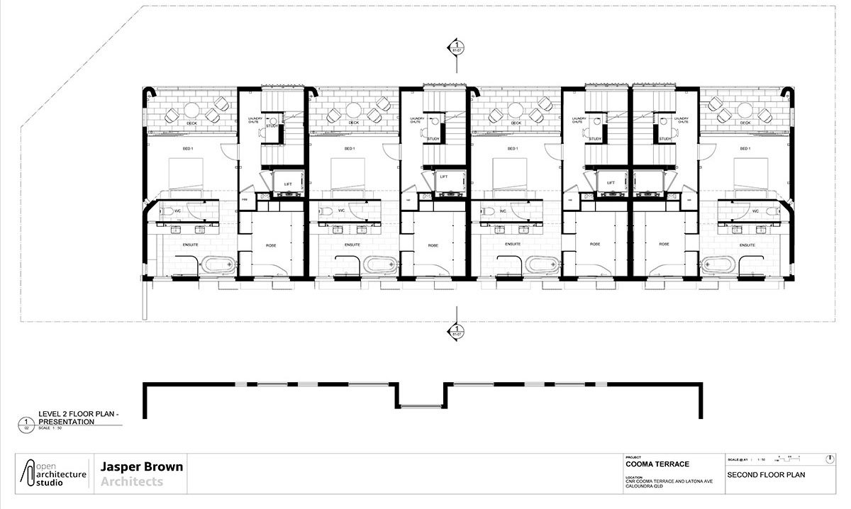 Caloundra Townhouses | Jasper Brown Architects + Open Architecture