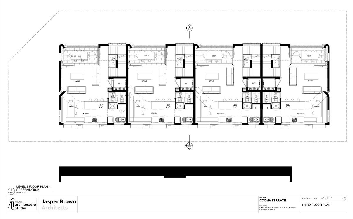 Caloundra Townhouses | Jasper Brown Architects + Open Architecture