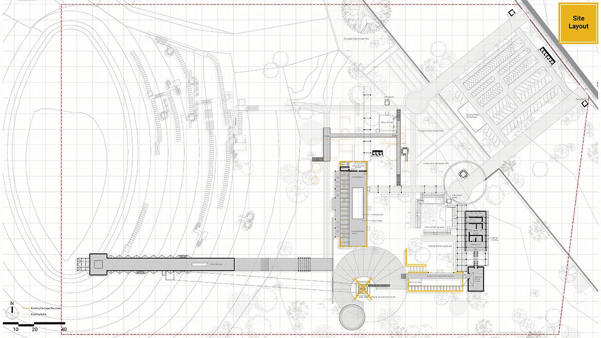 The Mining Museum as Reuse of an abandoned quarry | Design Thesis