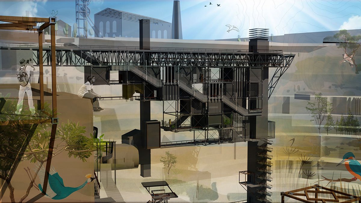 The Mining Museum as Reuse of an abandoned quarry | Design Thesis