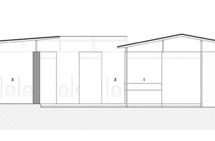 Toilet in a Courtyard | RC Architects