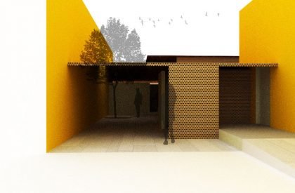 Toilet in a Courtyard | RC Architects