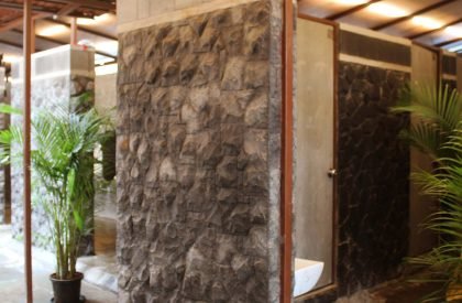 Toilet in a Courtyard | RC Architects