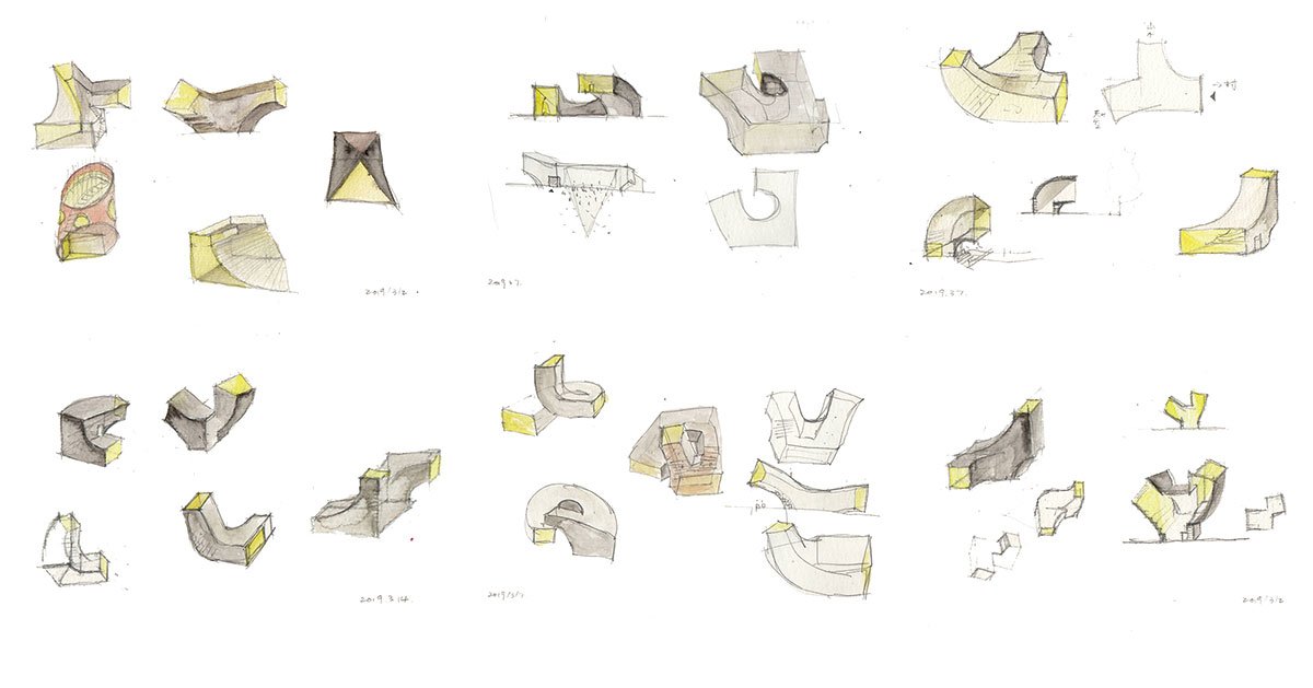 Miniature Series I – Peach Hut | Atelier XI