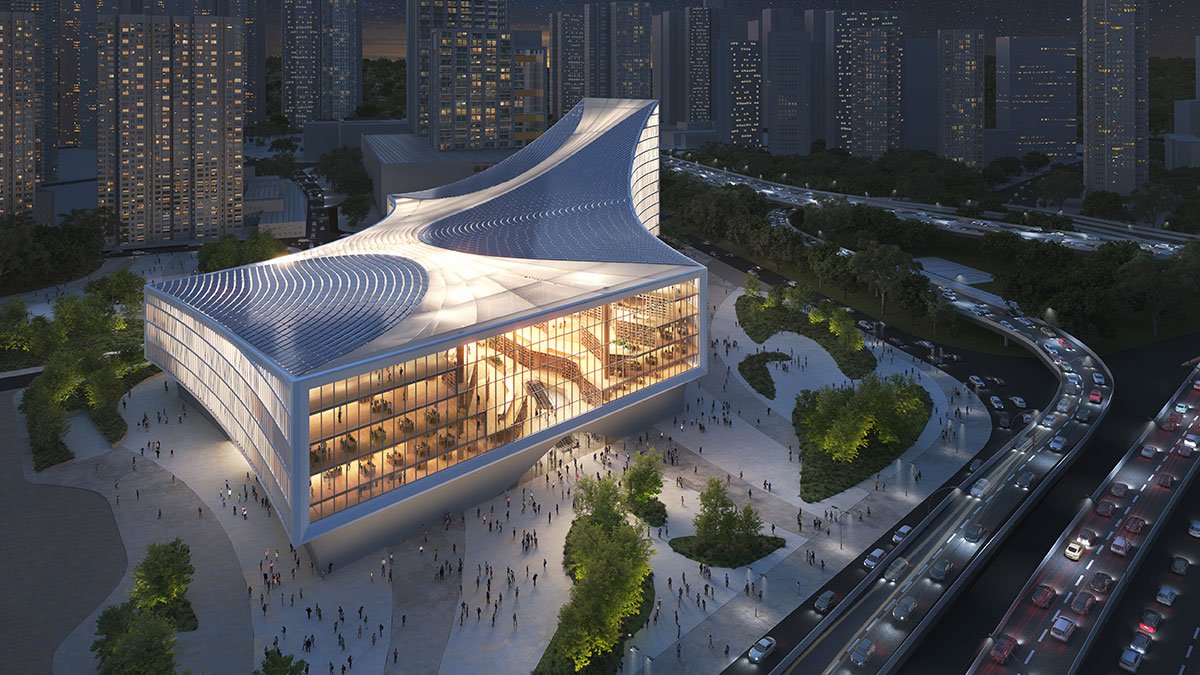 Wuhan Library | MVRDV
