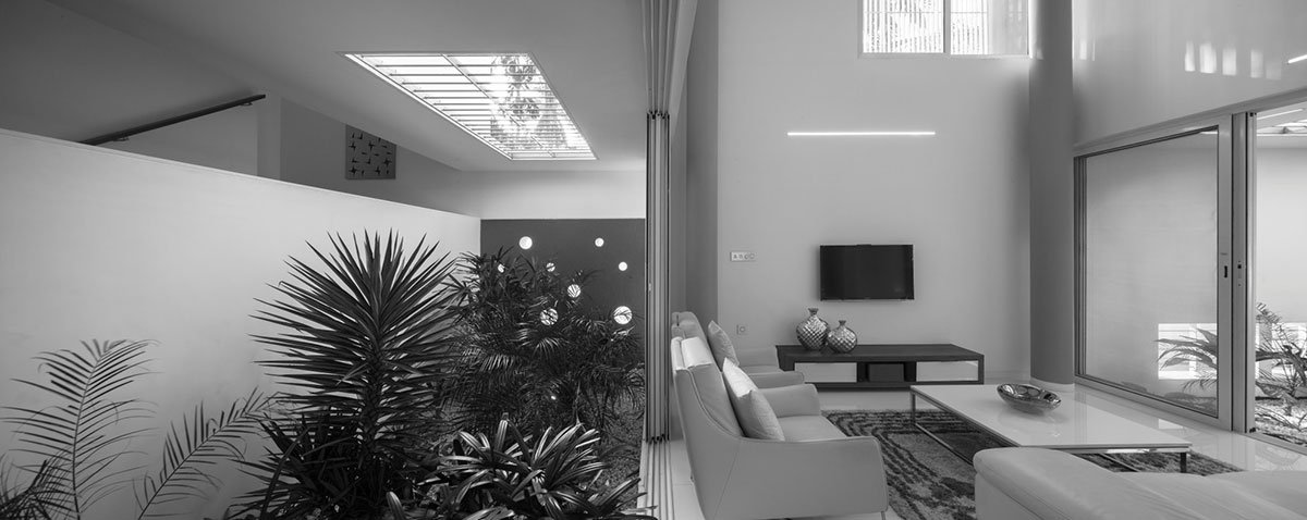 The Floating Parasol House | LIJO.RENY.architects