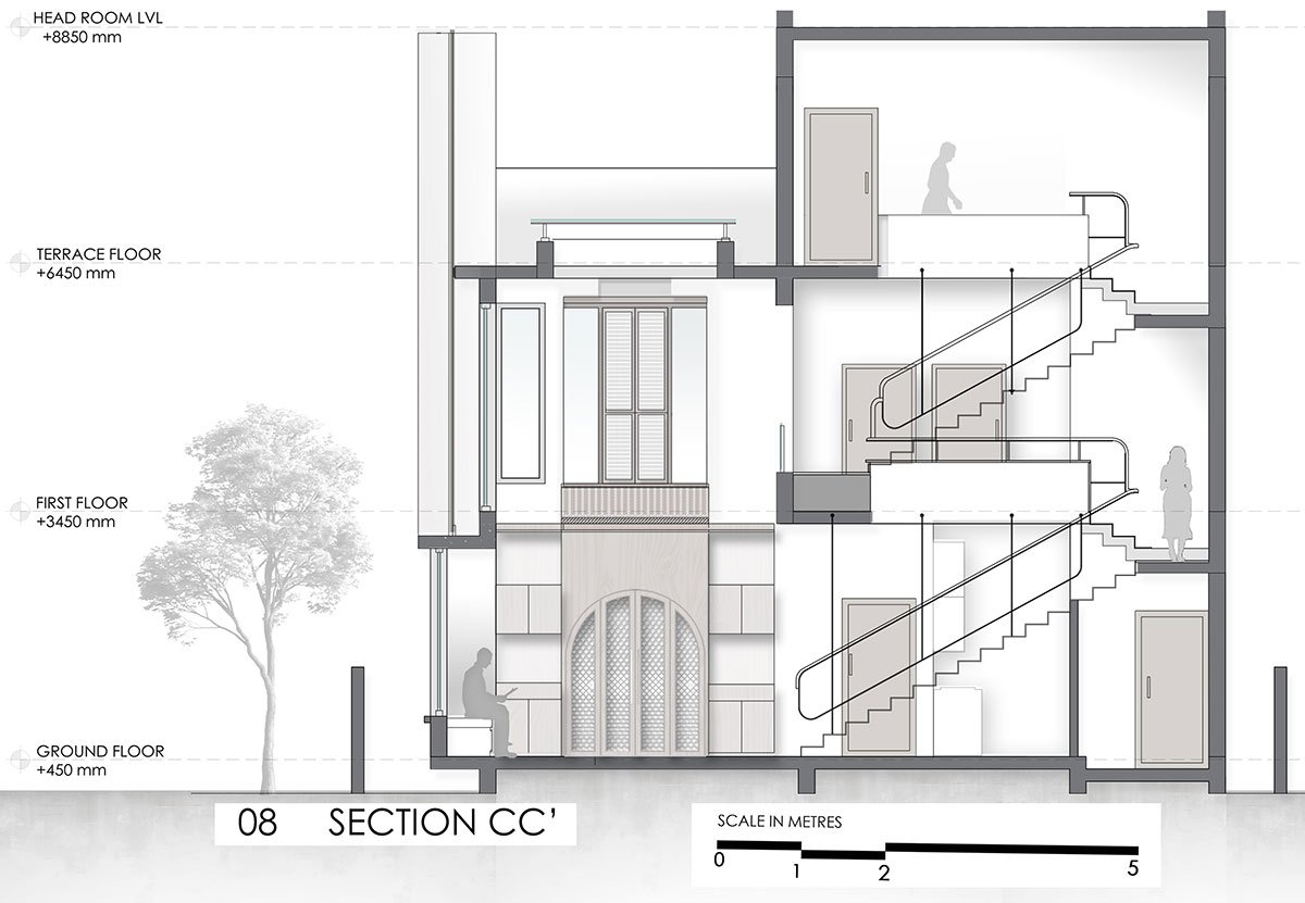 House With Two Courts | Shuonya Nava Designs