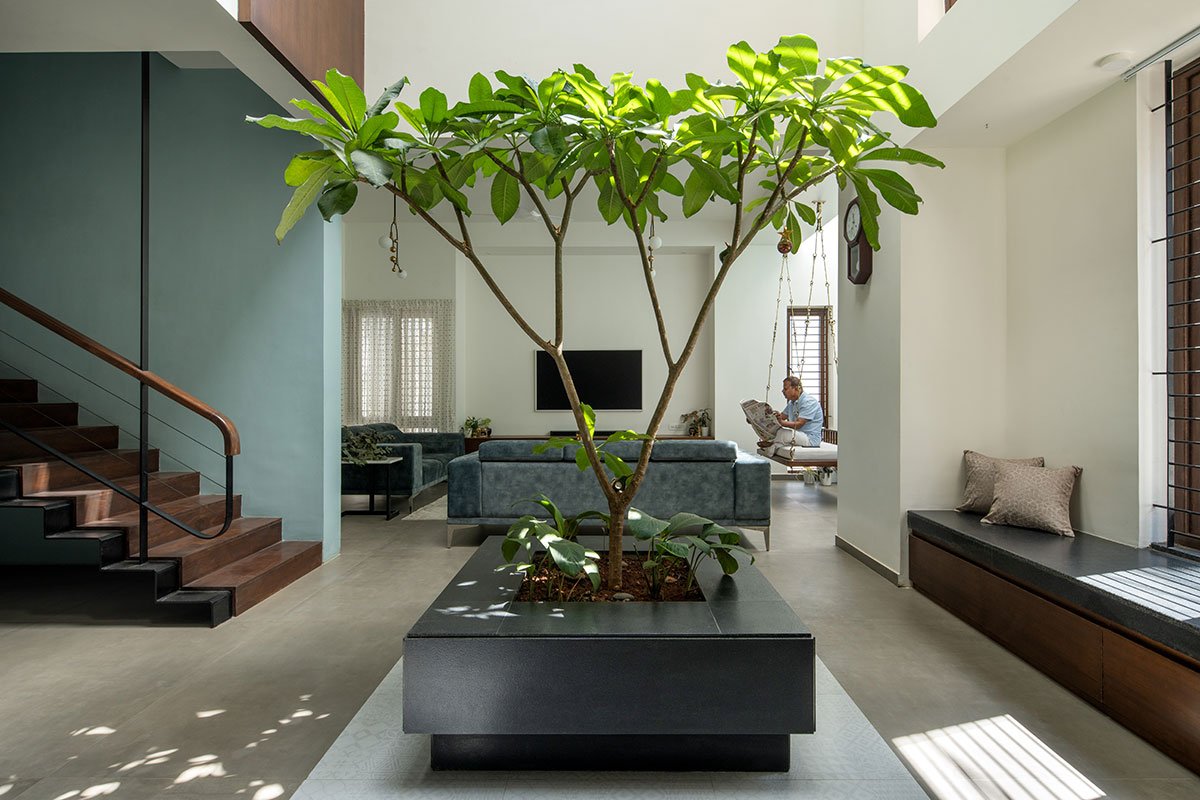 House With Two Courts | Shuonya Nava Designs