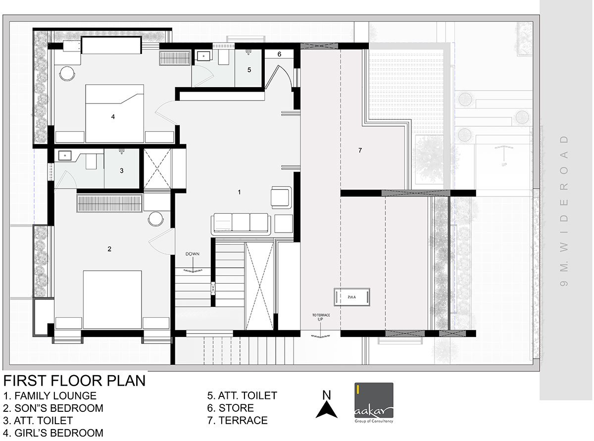 House of Parallel Walls | Aakar Group of Consultancy