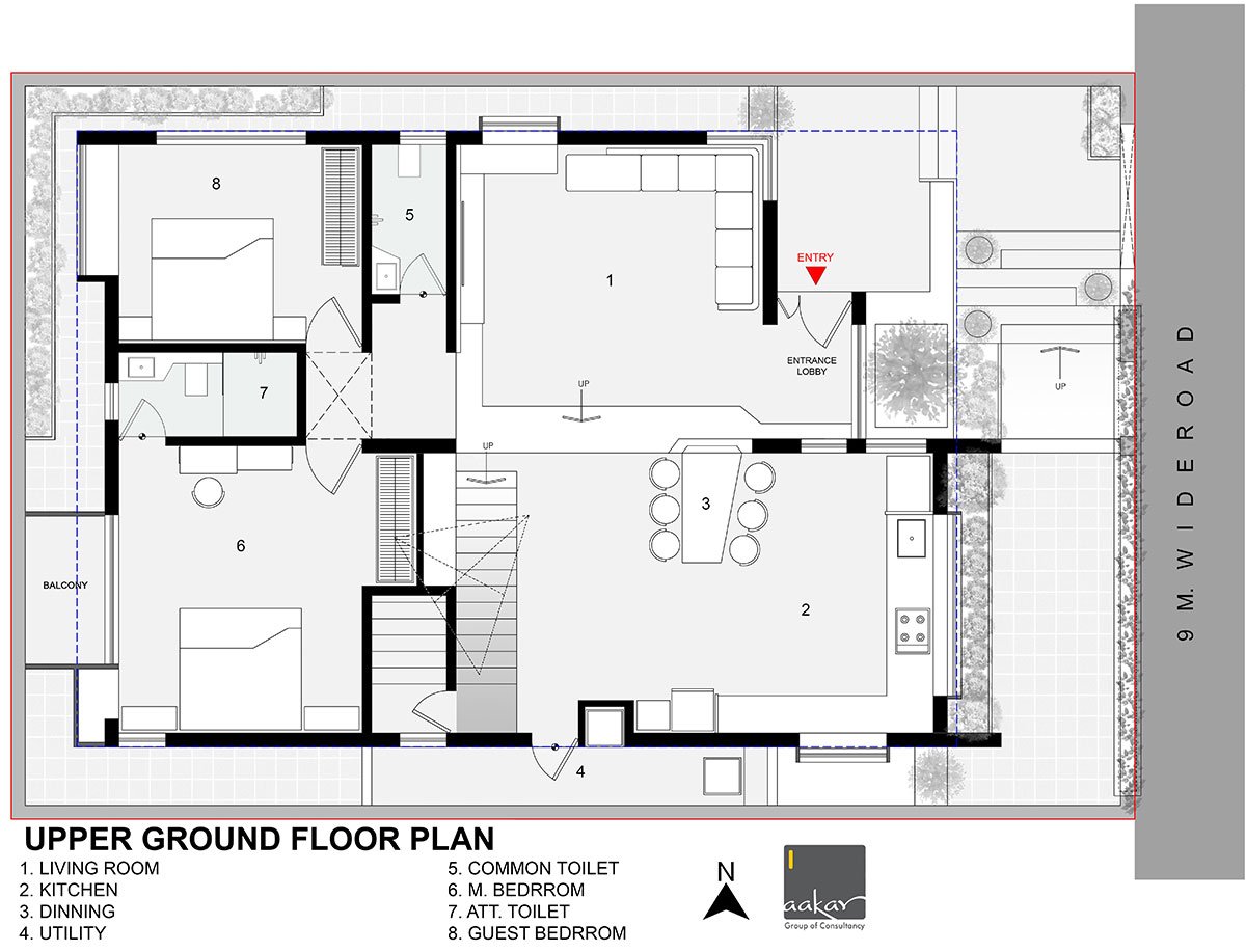 House of Parallel Walls | Aakar Group of Consultancy