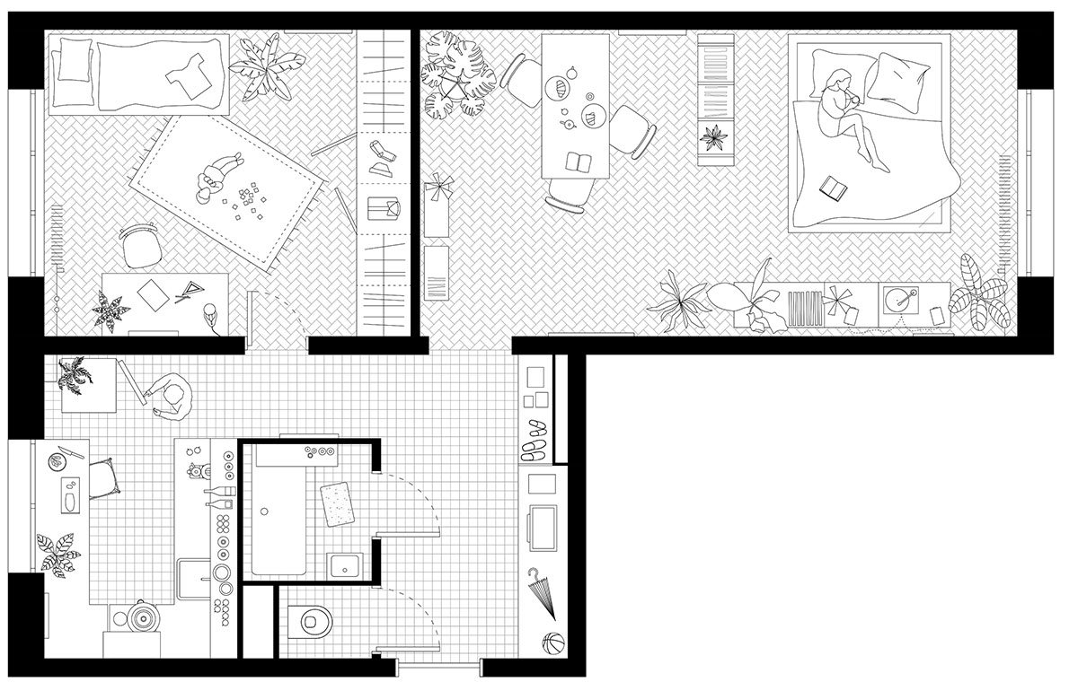 Painters Apartment | Neuhausl Hunal