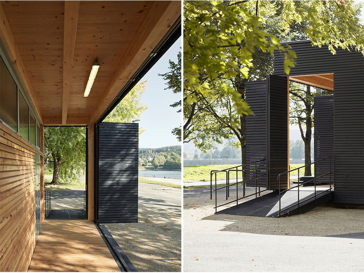 Visitor Facilities “U Prutu” by the City Reservoir | Prokš Přikryl Architekti