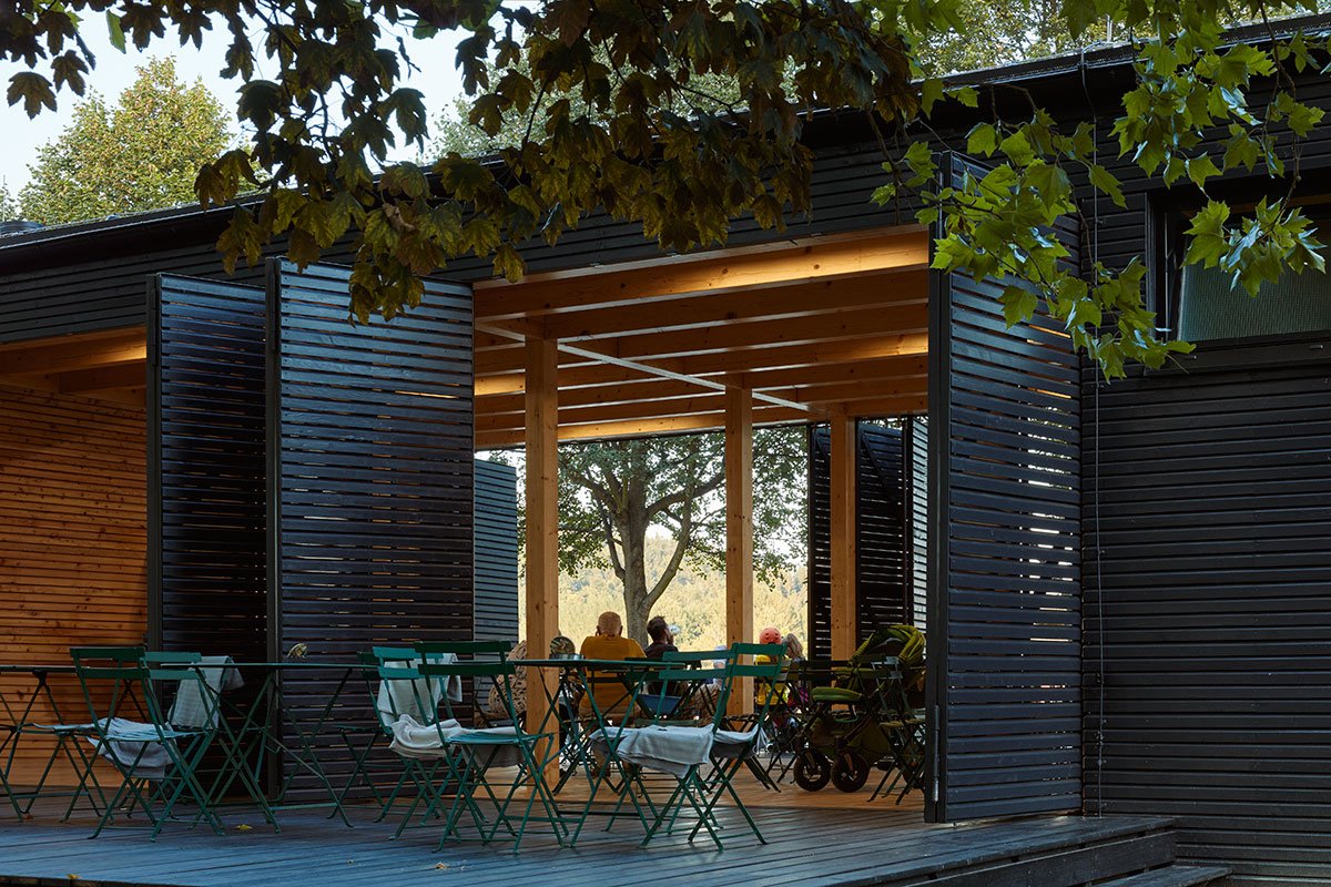 Visitor Facilities “U Prutu” by the City Reservoir | Prokš Přikryl Architekti