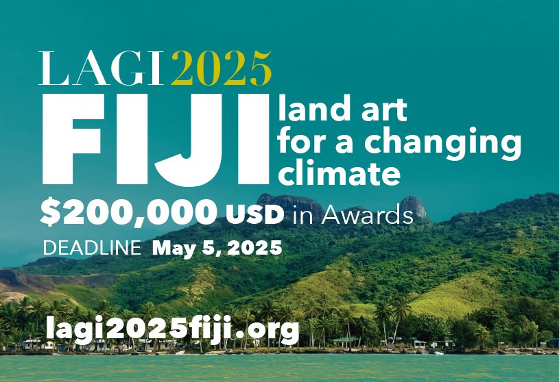 LAGI 2025 Fiji: Land Art for a Changing Climate | Architecture Competition