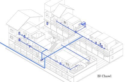 Re-Imagining Housing through Everyday Infrastructures: A Low Income Housing In Mumbai That Integrates Technology & Sociality For An Inclusive & Democratic Space For Living | Architecture Thesis