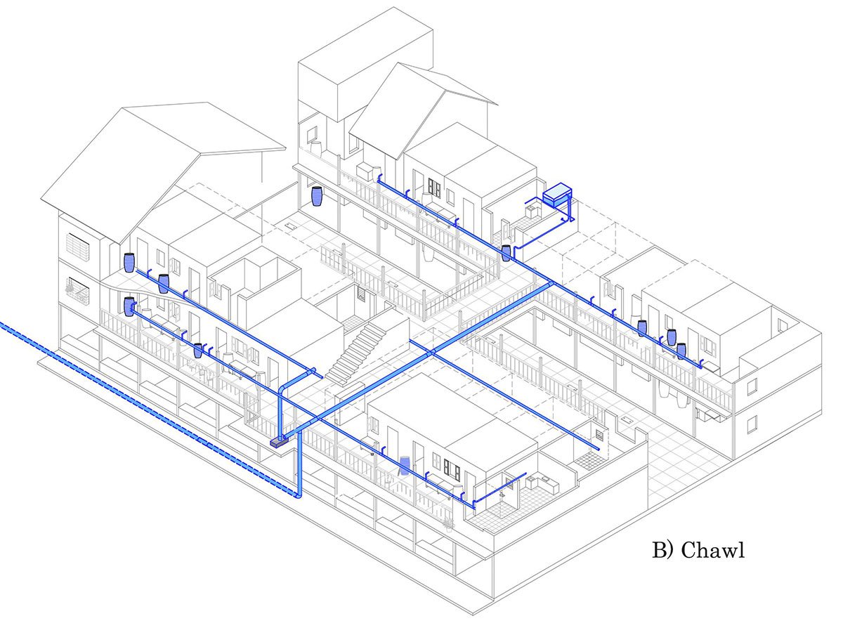 Re-Imagining Housing through Everyday Infrastructures: A Low Income Housing In Mumbai That Integrates Technology & Sociality For An Inclusive & Democratic Space For Living | Architecture Thesis