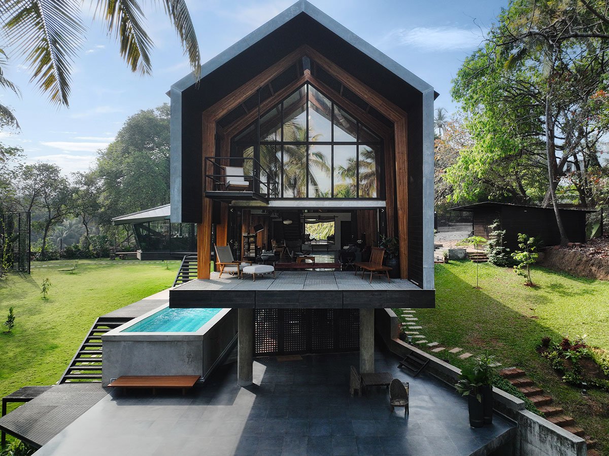 Timber Residence in Vagator | Architecture Discipline
