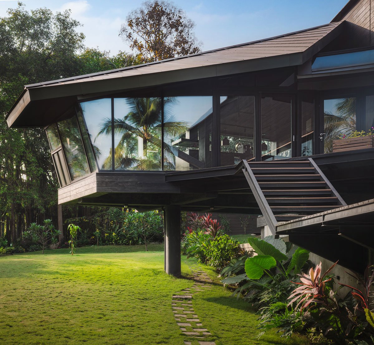 Timber Residence in Vagator | Architecture Discipline