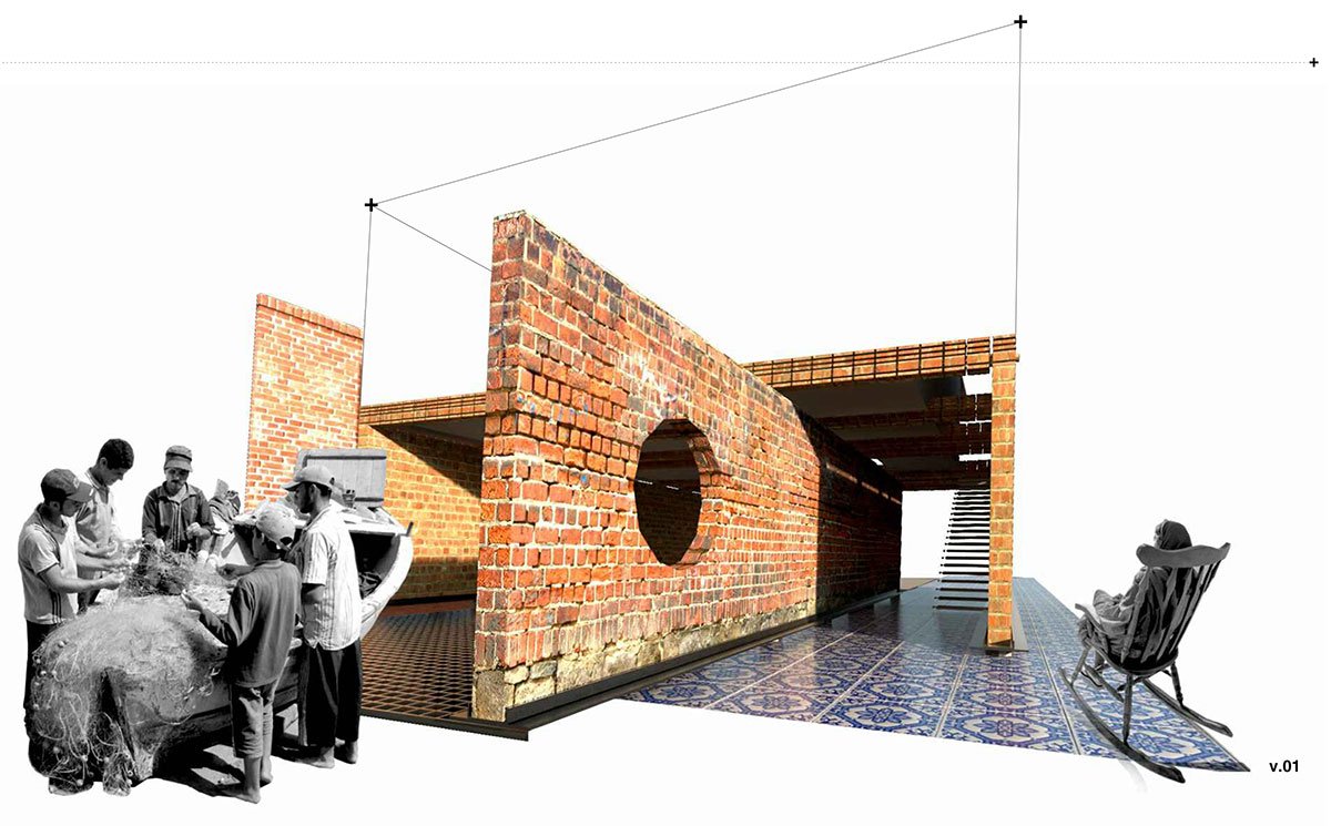 The (Re)Construction Of A Landscape That Never Existed: Inviting Collective Relationships And New Rhythms Of Life In The Portuguese Coastal Village - Fonte Da Telha | Architecture Thesis On Community Development