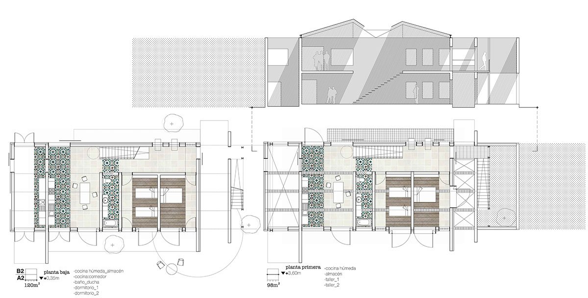 The (Re)Construction Of A Landscape That Never Existed: Inviting Collective Relationships And New Rhythms Of Life In The Portuguese Coastal Village - Fonte Da Telha | Architecture Thesis On Community Development