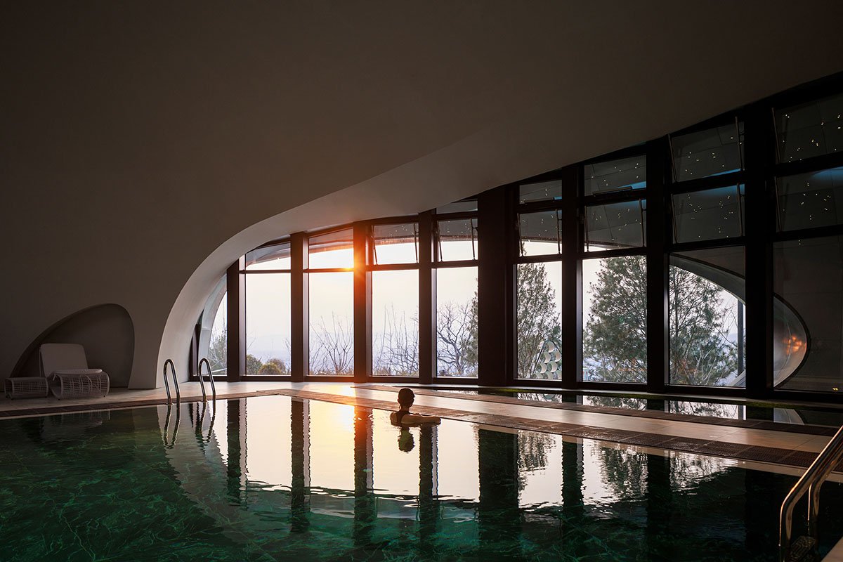 Cloud Center, Financial Street Ancient Spring Town | Wutopia Lab