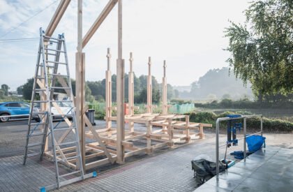 Alpendre, Wood design and construction workshop | CESUGA School of Architecture + Erazo Pugliese