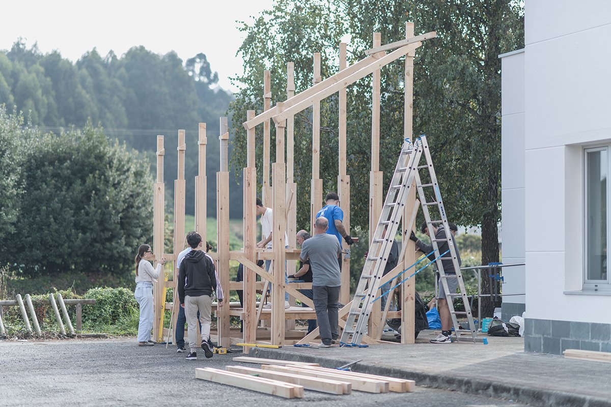 Alpendre, Wood design and construction workshop | CESUGA School of Architecture + Erazo Pugliese