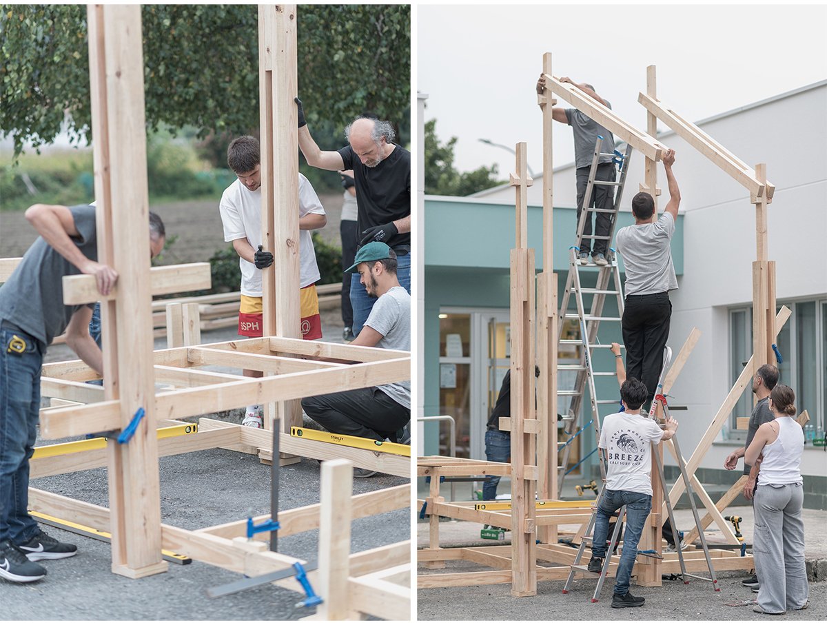 Alpendre, Wood design and construction workshop | CESUGA School of Architecture + Erazo Pugliese