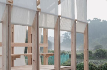 Alpendre, Wood design and construction workshop | CESUGA School of Architecture + Erazo Pugliese