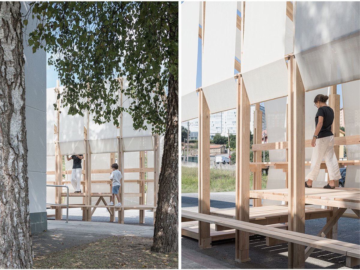 Alpendre, Wood design and construction workshop | CESUGA School of Architecture + Erazo Pugliese