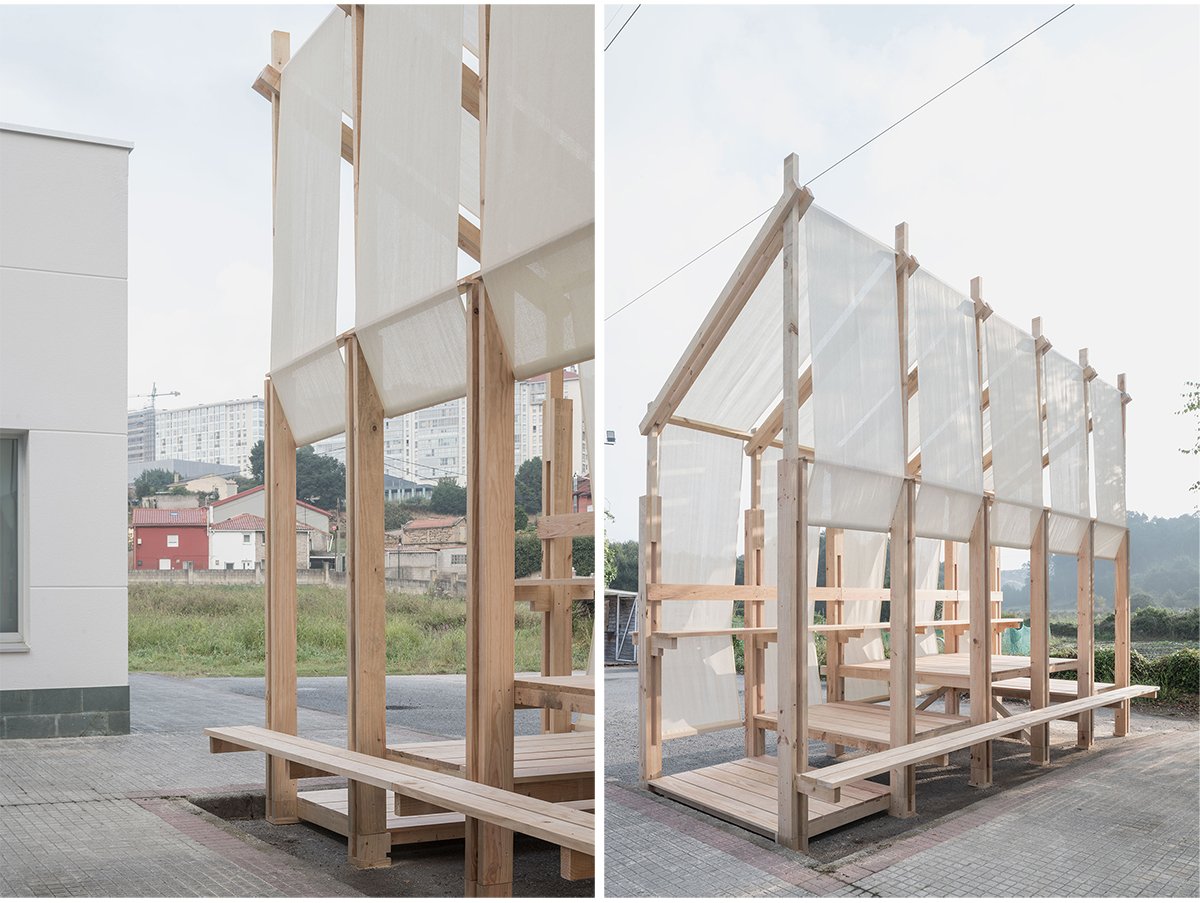 Alpendre, Wood design and construction workshop | CESUGA School of Architecture + Erazo Pugliese