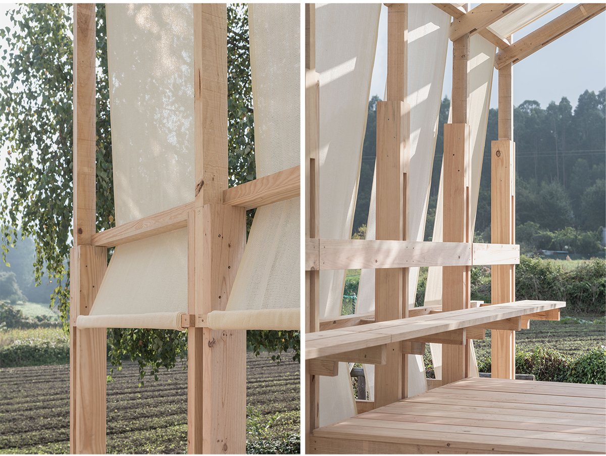 Alpendre, Wood design and construction workshop | CESUGA School of Architecture + Erazo Pugliese