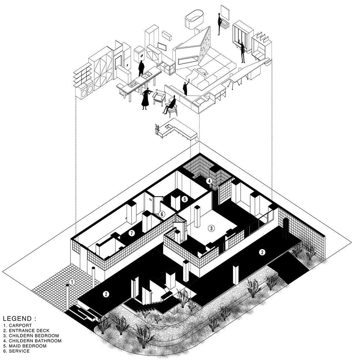 Attic Above Garden | RAD+ar