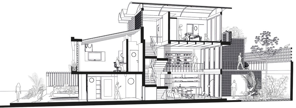 Casa Taller Atelier Tropical | Yemail Arquitectura