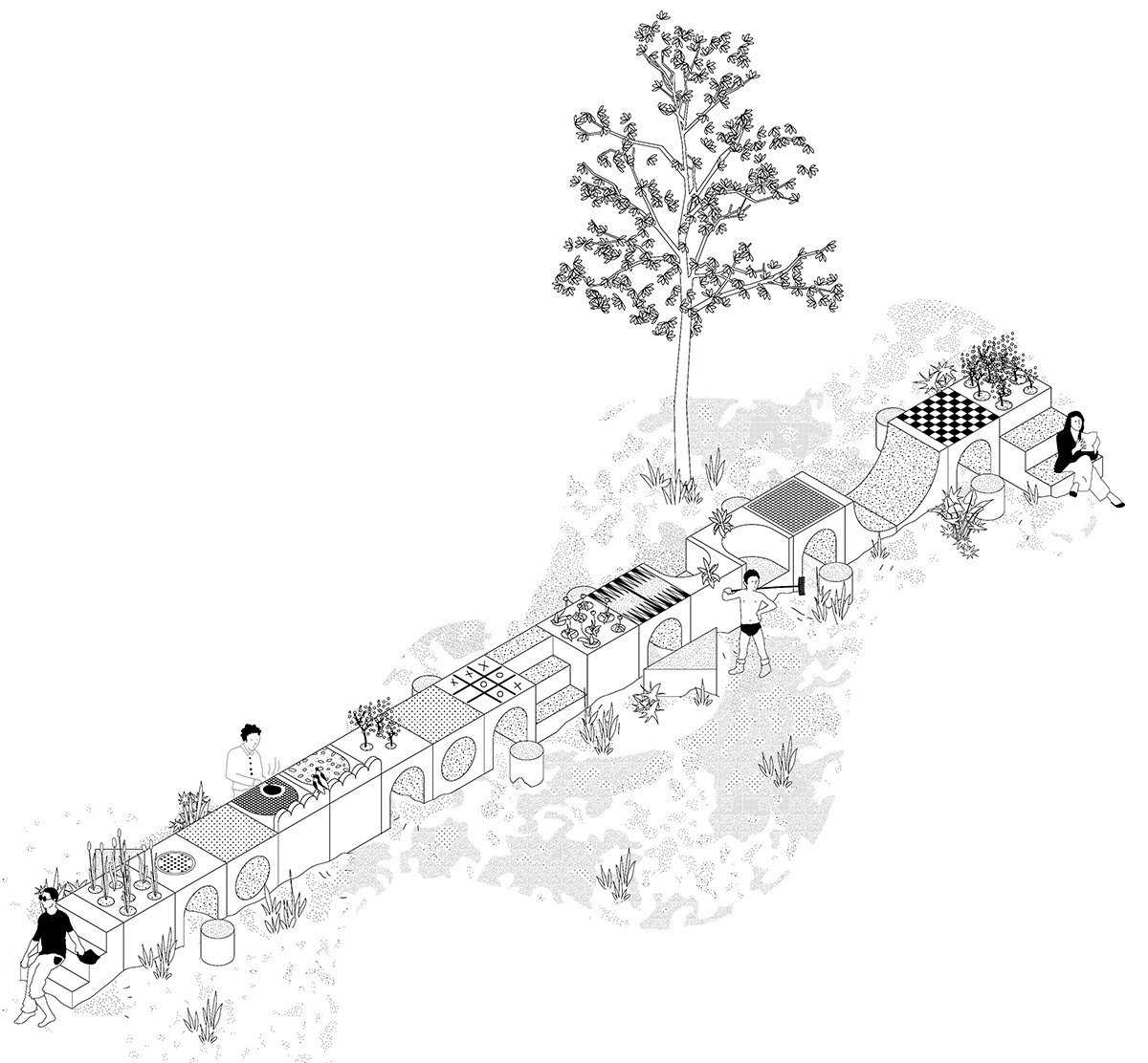 The Garden Table | Studio Ossidiana