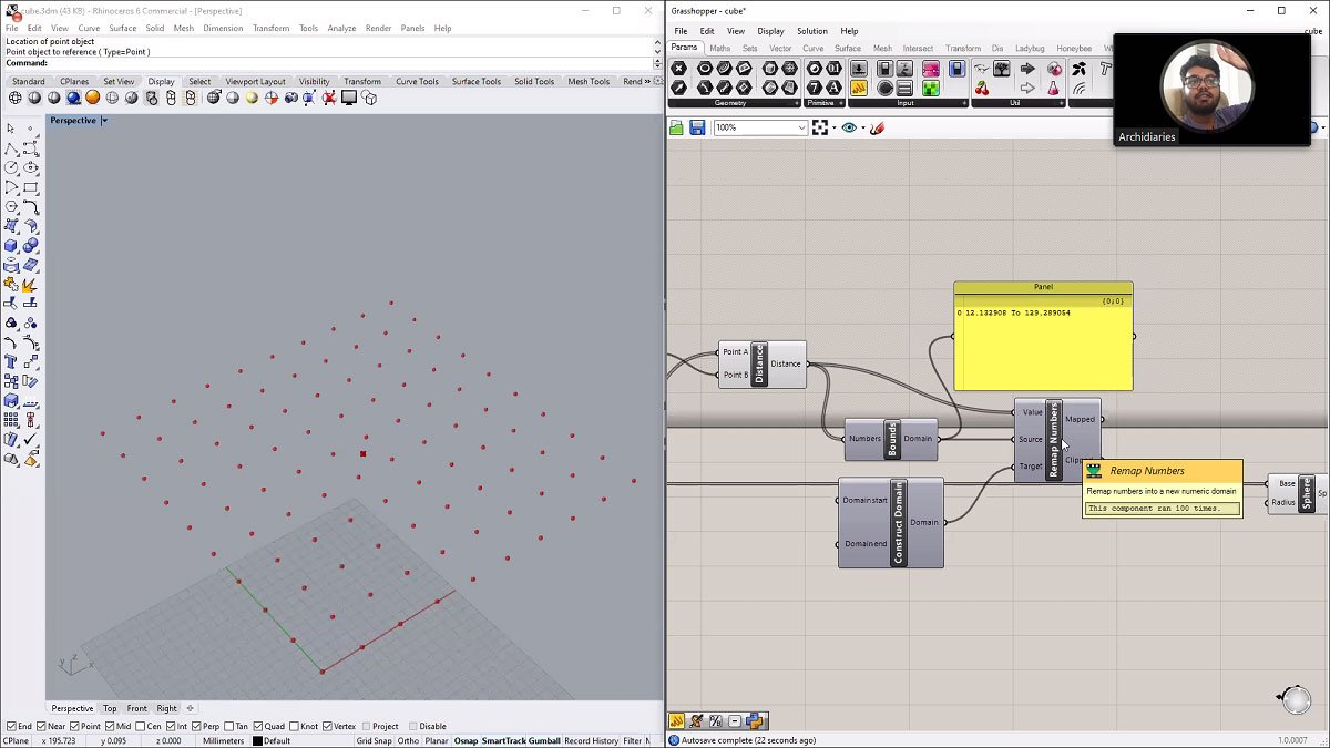 Day 3 | to Grasshopper: Excersize 1