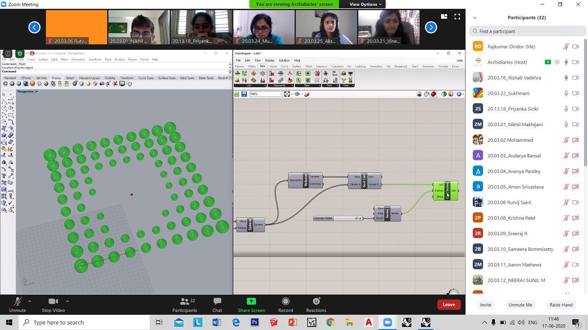 Day 3 | to Grasshopper: Excersize 1