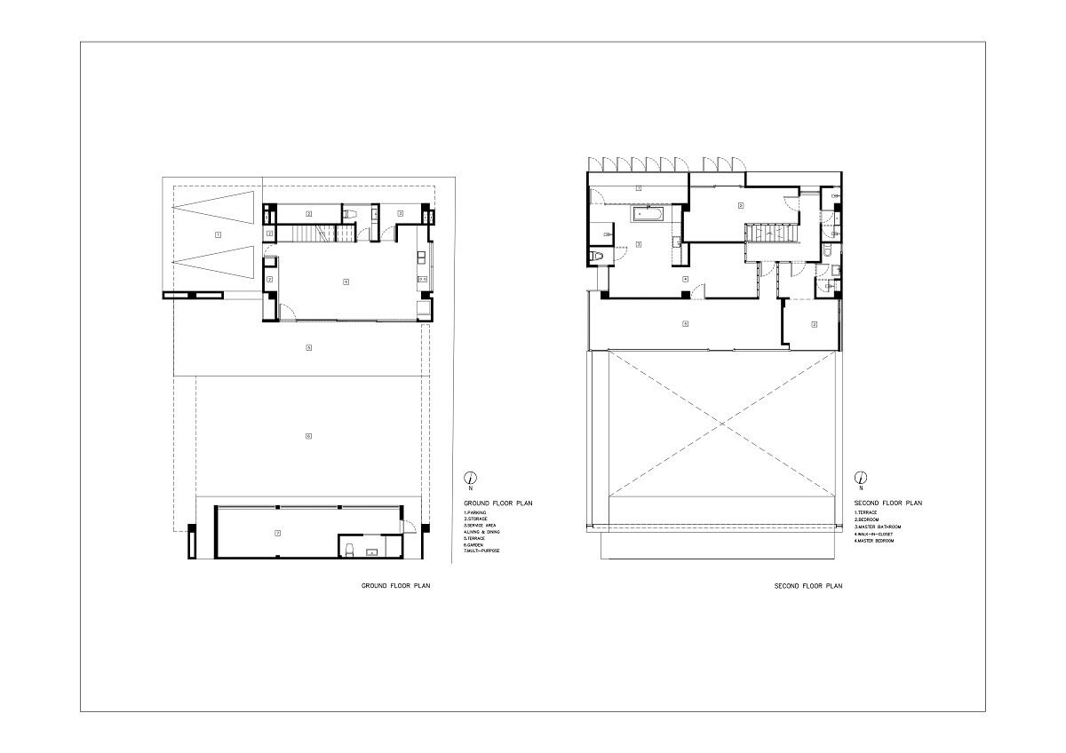 Kaset-Nawamin Residence | POAR (Patchara+Ornnicha ARchitects)