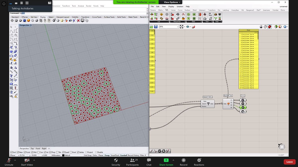 Day 5 | Learning more about Grasshopper, Task 4 & 5